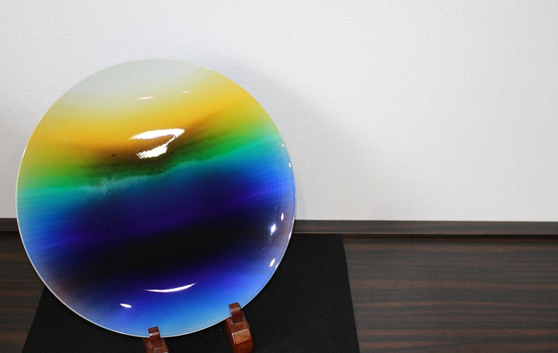 25465 人間国宝 3代徳田八十吉 (れい明) TOKUDA Yasokichi