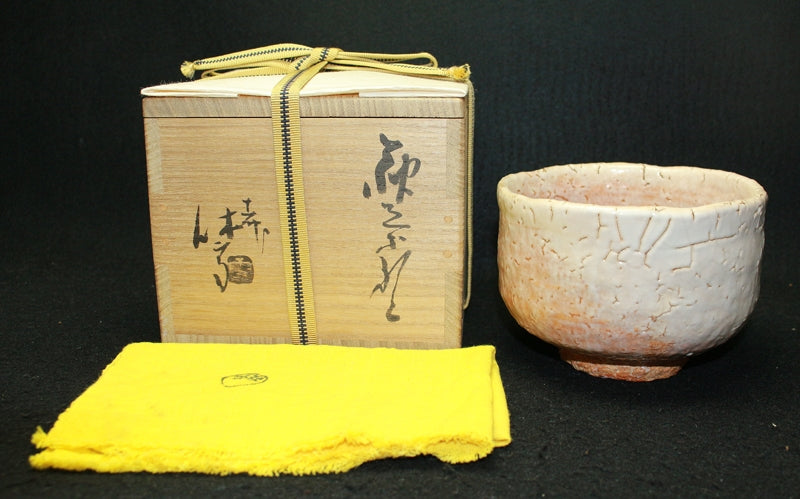 25555 Living National Treasure 11th Generation Miwa Kyusetsu (Hagi tea)