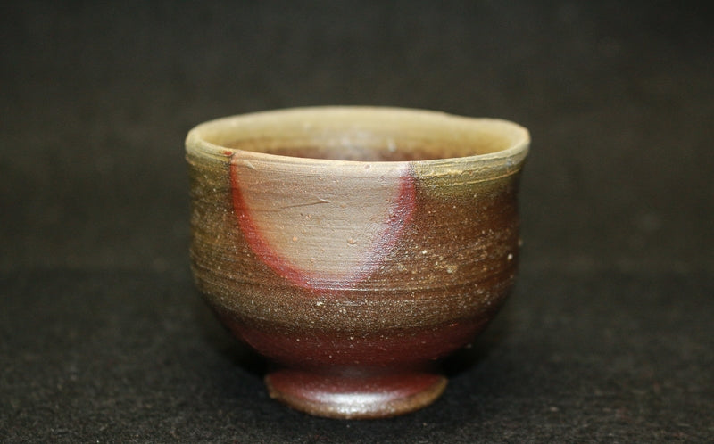 人間国宝　藤原雄　備前酒杯 窯変　　　29 人間国宝 藤原雄 備前酒杯 窯変 29 - メルカリ