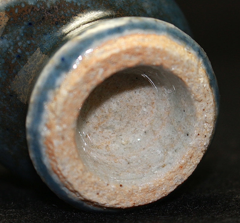 23168 民芸の巨匠 河井寛次郎 (呉洲花杯(紅葩識)) KAWAI Kanjiro