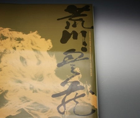 22020 人间国宝荒川丰三【泥田波特】(红图山茶花图清酒杯) ARAKAWA