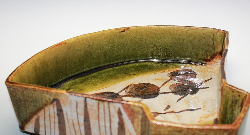 22031 大藝術家 北大路魯山人(阿ふぎ鉢) KITAOJI Rosanjin