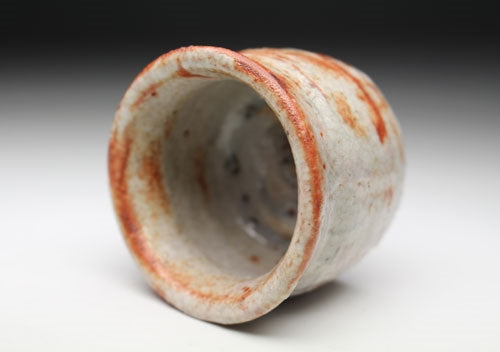 21053 北大路魯山人(志野酒呑)KITAOJI Rosanjin