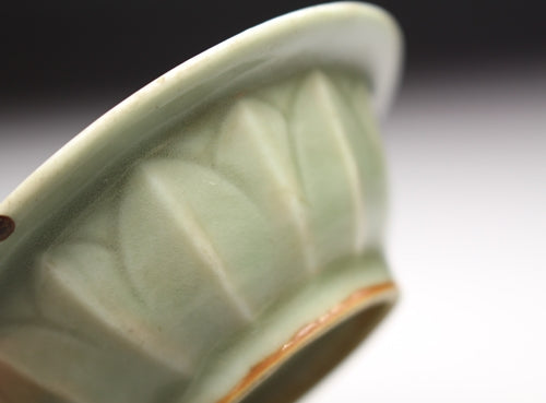 21186 北大路鲁山人(青瓷双鱼杯【宫永登山窑】)