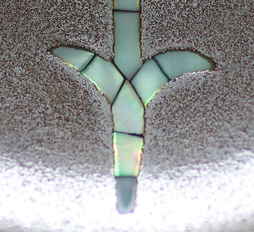 21474 黒田辰秋(銀溜螺鈿松竹梅茶器)KURODA Tatsuaki