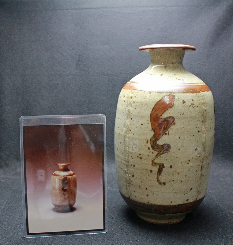 24968 伯纳德·利奇(梳子图案铁花瓶(大卫·利奇))