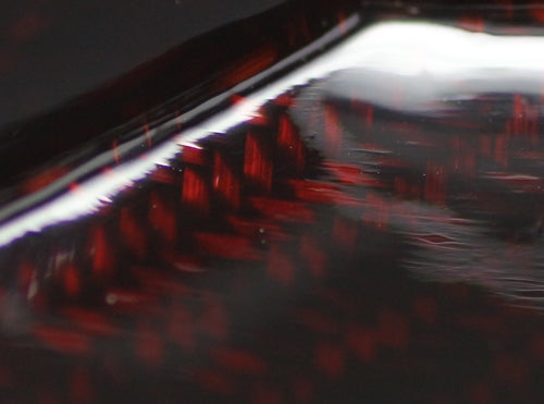 21513 太田儔(籃胎蒟醤(らんたいきんま)八角茶器「天の川」)OTA Hitoshi【新春特別展示会出品作品】