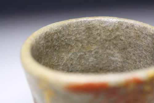 21673 六代 清水六兵衛(古希彩瑞竹ぐい呑)KIYOMIZU Rokube