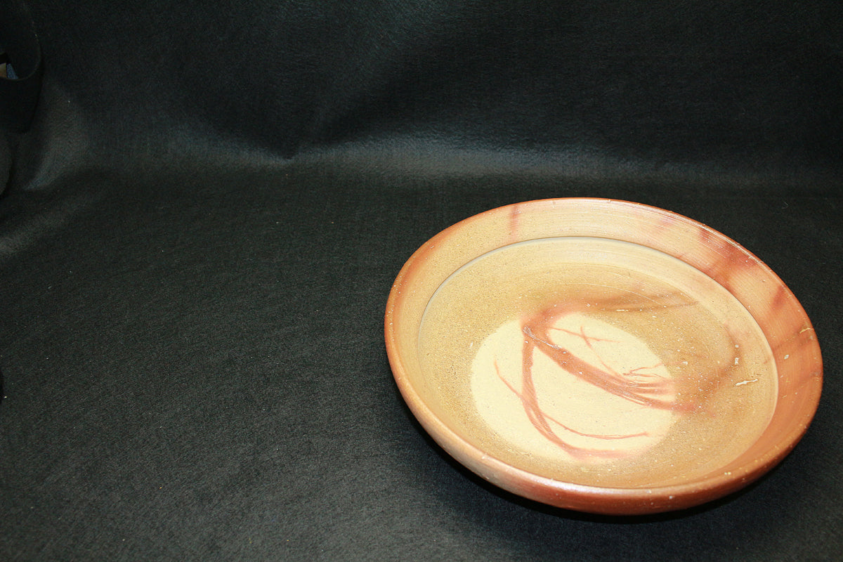 26163 Living National Treasure Jun Isezaki Bizen Bowl