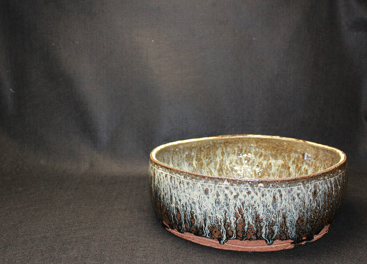 26266 中川自然坊 朝鮮唐津水指 NAKAGAWA Jinenbo