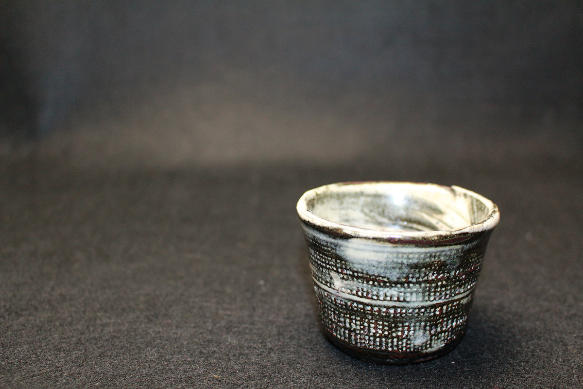 26276 中川自然坊 三島唐津ぐい呑 NAKAGAWA Jinenbo