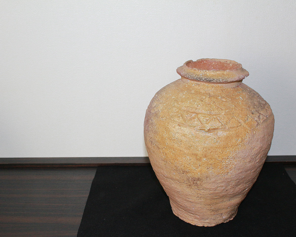 25787 杉本貞光 信楽壷 SUGIMOTO Sadamitsu