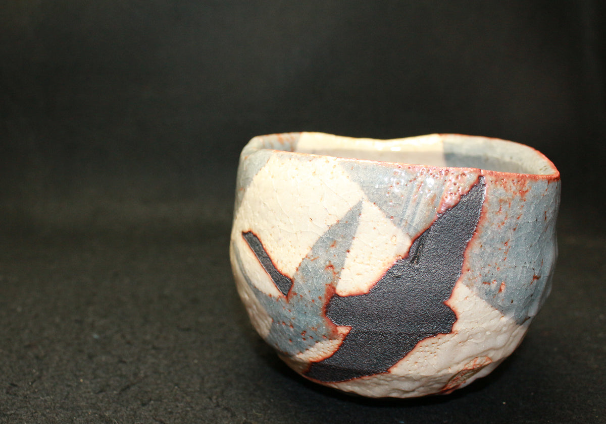 25831 若尾利贞鼠志野茶碗