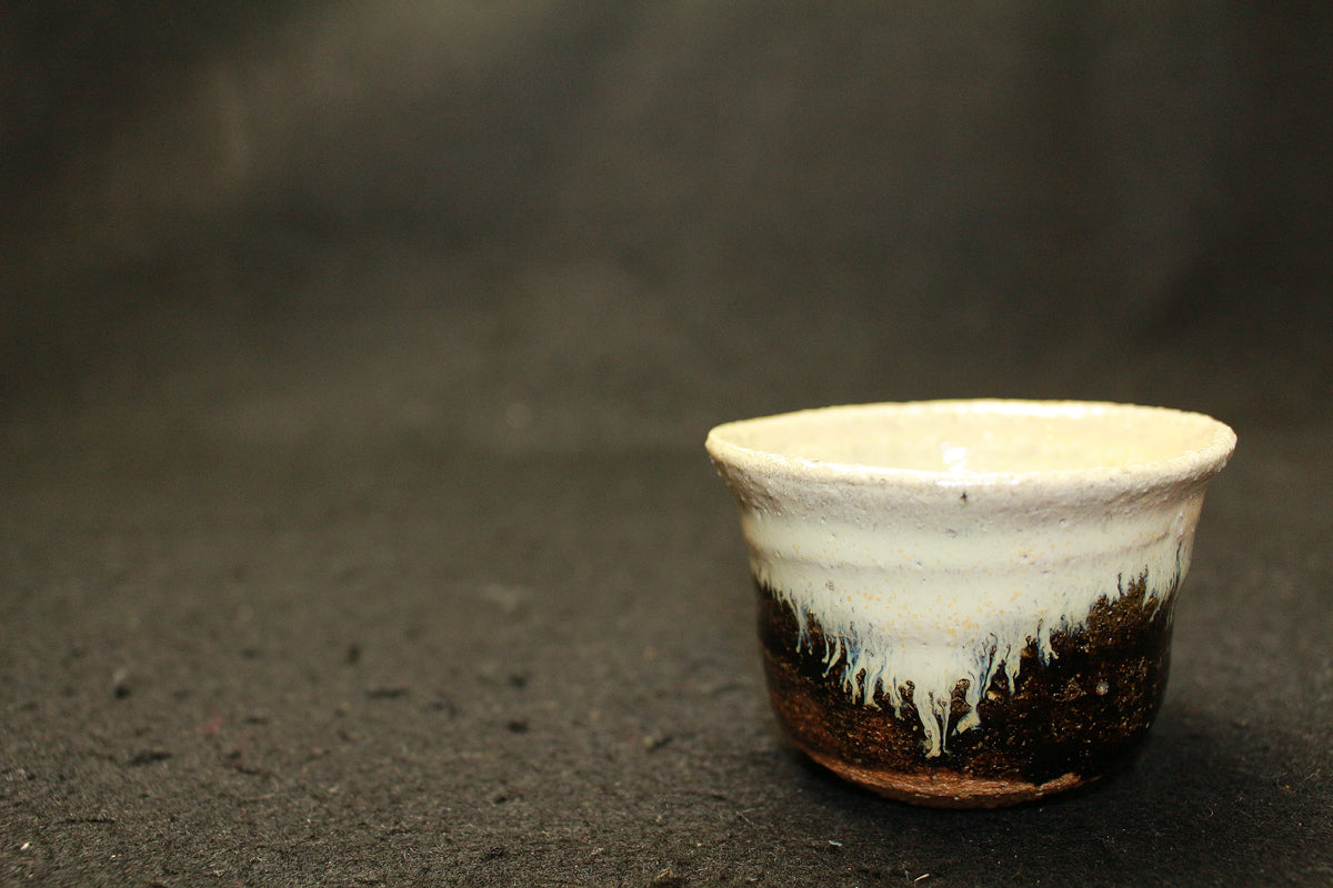 25959 西岡小十 朝鮮唐津ぐい呑② NISHIOKA Koju