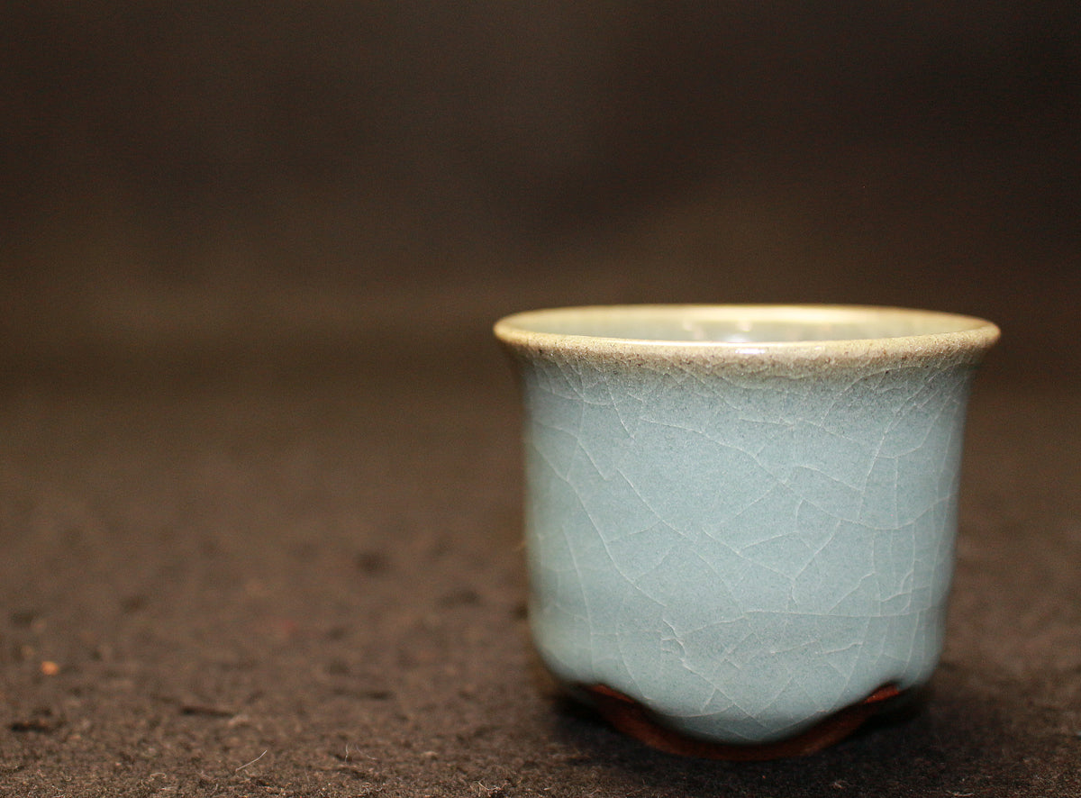 26094 Living National Treasure Hiroshi Nakajima Sake Cup NAKAJIMA Hiroshi