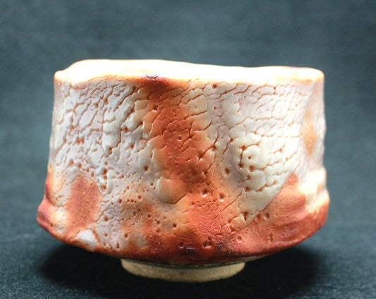 24601 TAMAOKI Yasuo (Shino tea bowl) 