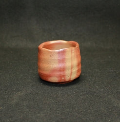 23555 Living National Treasure Kaneshige Toyo (Bizen sake cup) 