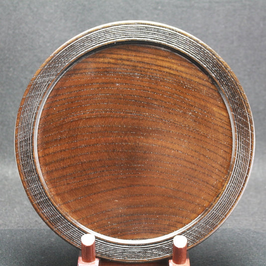 24112 FUKUDA Yoshiro (Keyaki Shinyo-nuri Ichimonji Senkashi Tray) 