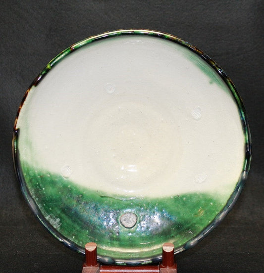 24663 KOIE Ryoji (Oribe Plate) 