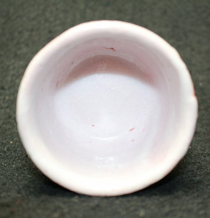 25467 Living National Treasure Kato Kozo (Shino sake cup) KATO Kozo 