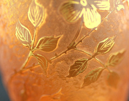 22920 Dome Nancy (Gold-painted flower design cup (Yamabuki, orange, early 20th century)) 