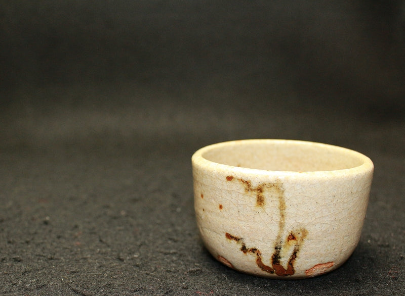 25487 Rosanjin Kitaoji (Illustrated Seto Hayafern Design Sake Cup (Kuroda Satoshi)①) 