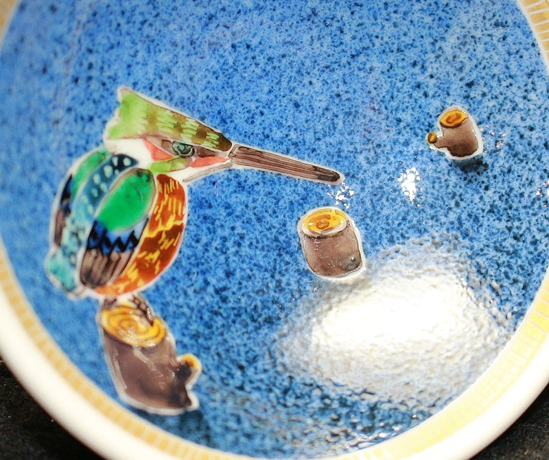 25478 TAKEGOSHI Kazunori (colored sake cup (river cicada)) 