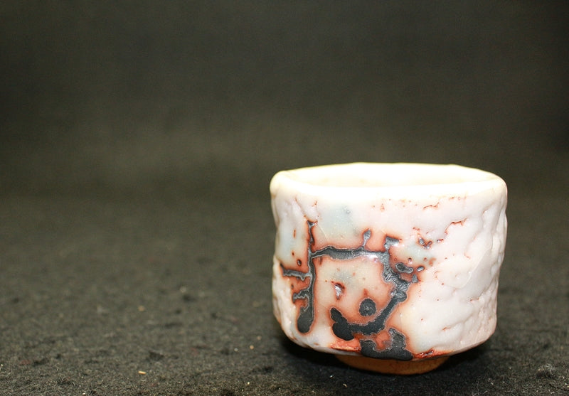 25474 Nakajima Kazuaki (Shino sake cup①) 