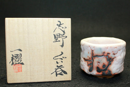 25474 Nakajima Kazuaki (Shino sake cup①) 