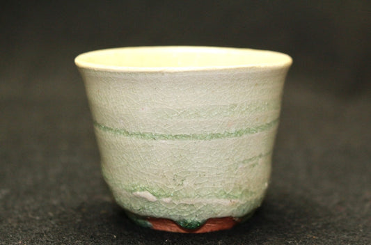 24693 Mineo Okabe (Old Seto Sake Cup (with Tokyo Metropolitan Government Certificate)) 