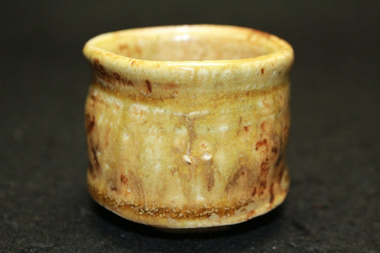 25481 TSUBOSHIMA Dohei (Oribe sake cup) 