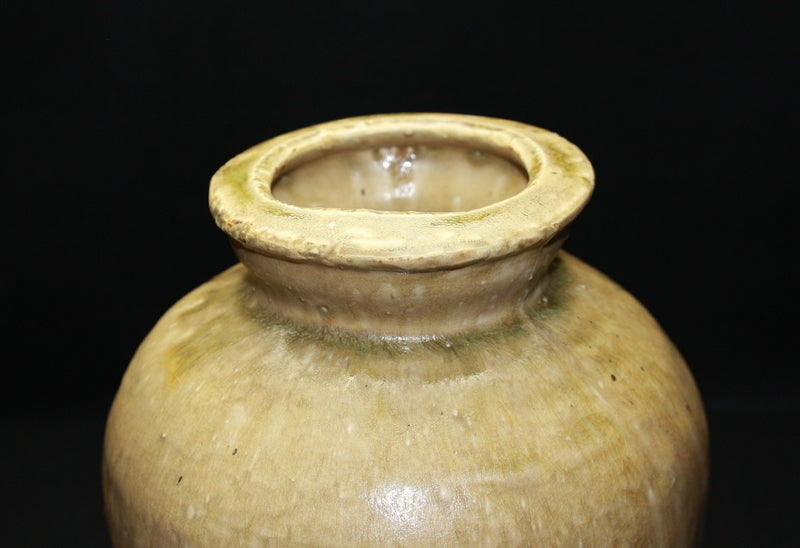 22317 Kitaoji Rosanjin [First Touanshiki] (Iga-style ash-glazed vase [Yusai box])