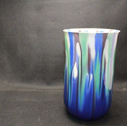 24725 人间国宝第3代德田弥祖吉（花瓶）TOKUDA弥祖吉