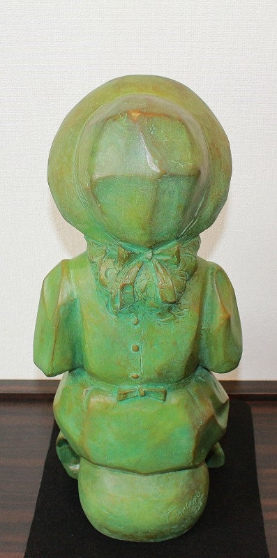 25402 Toshihito Hosono (Bronze sculpture "Girl with a bouquet") 