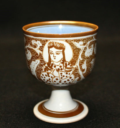 23054 Living National Treasure Takuo Kato (Luster Colored Kohime Cup) 