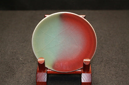 22394 Master of Folk Crafts Kanjiro Kawai (Blood Pattern Celadon (Shokei Kiln))