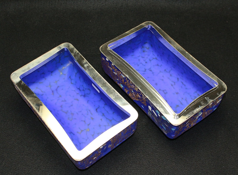 24746 FUJITA Kyohei (Hand-blown decorative box: Dream on the Lake) 