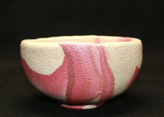 23057 Living National Treasure MATSUI KOSEI (Rinjo Shoketsumon Tea Bowl) 