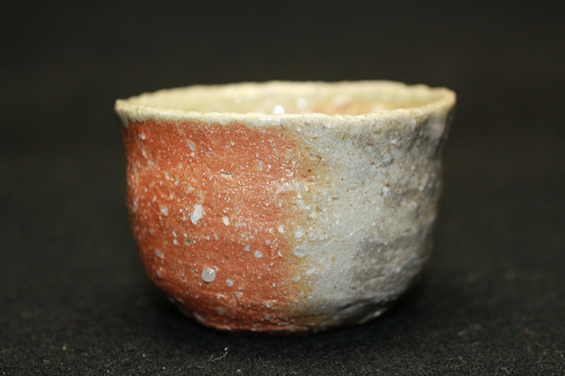 25132 SUGIMOTO Sadamitsu (Shigaraki sake cup) 