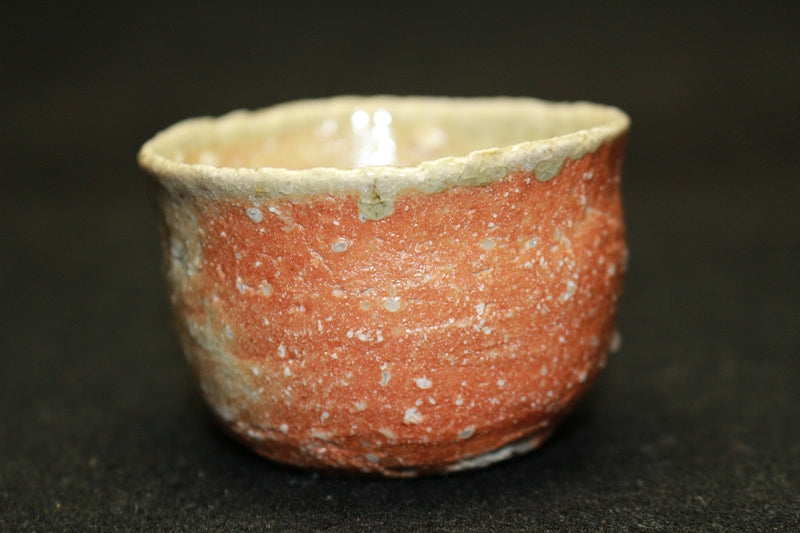 25132 SUGIMOTO Sadamitsu (Shigaraki sake cup) 