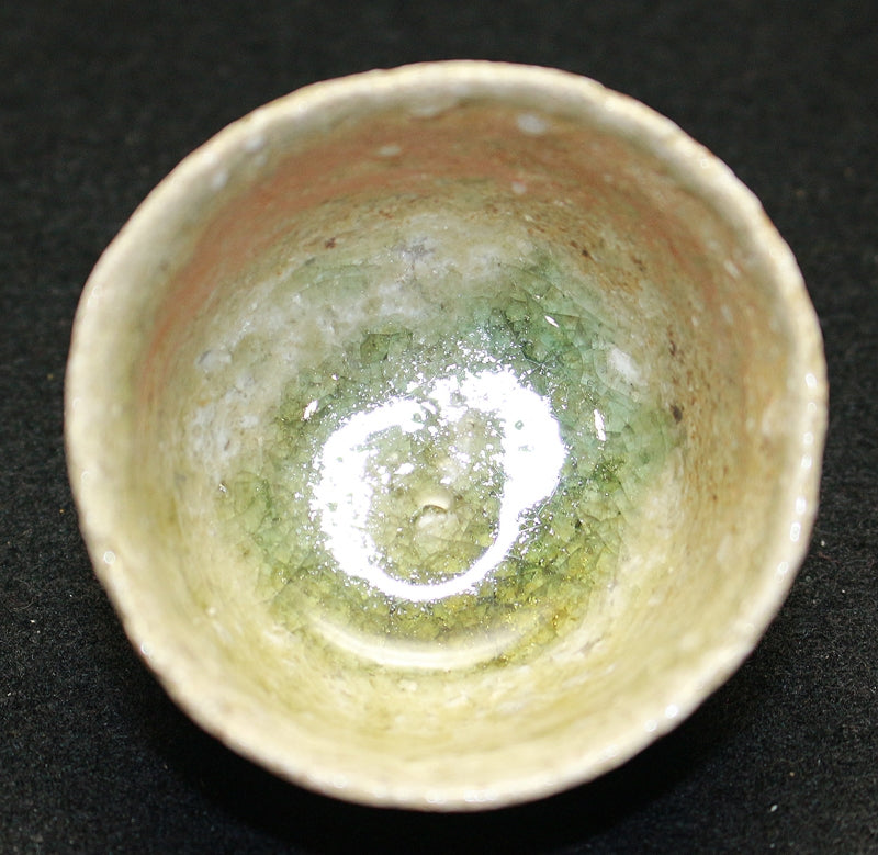 25132 SUGIMOTO Sadamitsu (Shigaraki sake cup) 