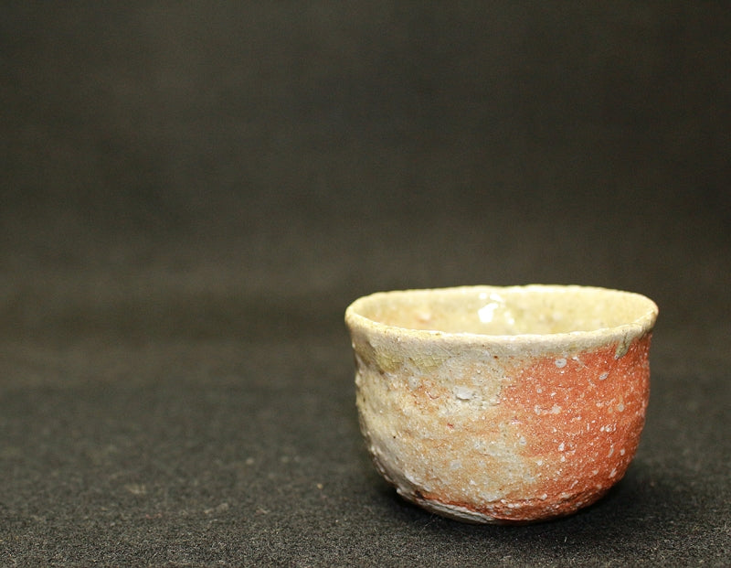 25132 SUGIMOTO Sadamitsu (Shigaraki sake cup) 