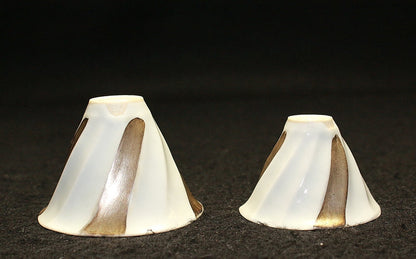 22444 Suzuki Osamu (Pair of silver-painted sake cups (1974))