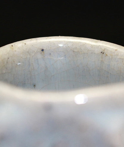 23017 Nishihata Tadashi (ash-glazed sake cup) 