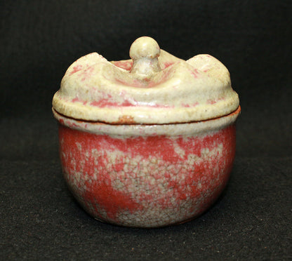 25599 KAWAI Kanjiro (Copper Red Glaze Casket)