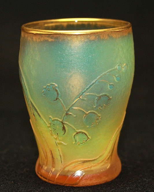 23140 Dome Nancy (Gold-painted flower design cup) 