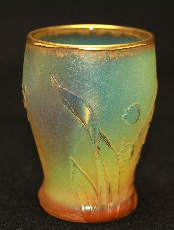 23140 Dome Nancy (Gold-painted flower design cup) 