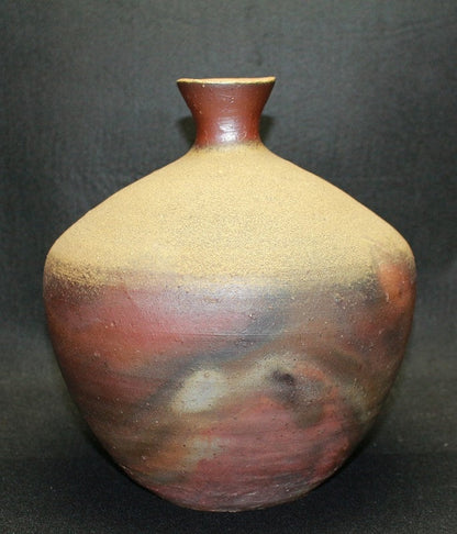 23705 FUJIWARA Ken (Bizen single flower vase) 