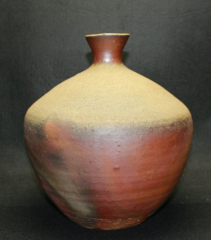 23705 FUJIWARA Ken (Bizen single flower vase) 