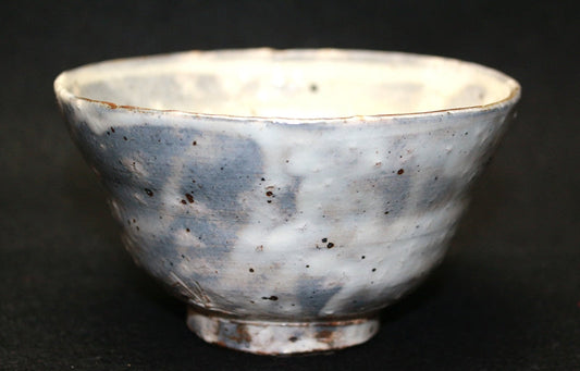 25186 Living National Treasure Ishiguro Munemaro Brushed Tea Bowl ISHIGURO Munemaro 